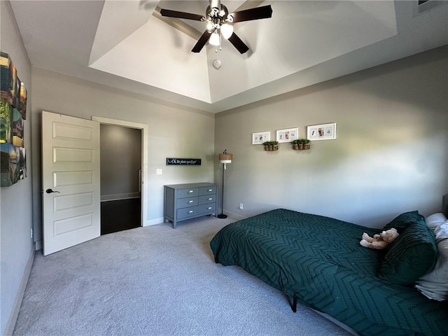 2657 Gray Mill Way, Loganville, GA 30052 - bedroom featuring carpet floors, baseboards, and a ceiling fan