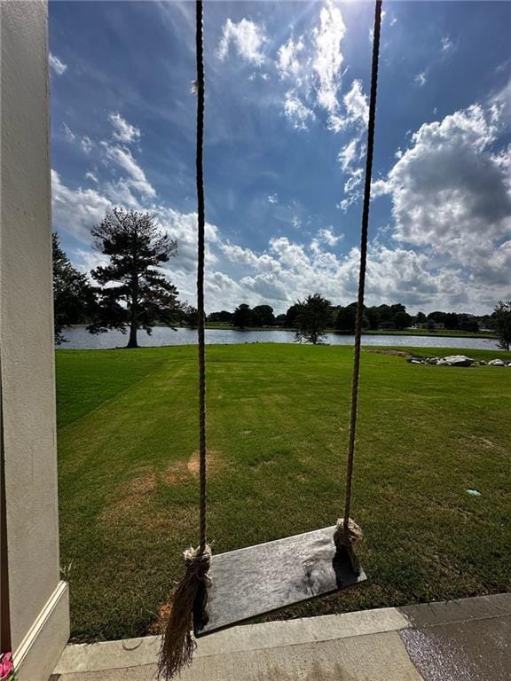 2657 Gray Mill Way, Loganville, GA 30052 - view of property's community featuring a water view and a yard
