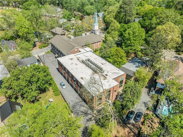 drone / aerial view