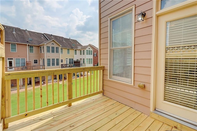 1160 Newpark View Pl Unit 8, Mableton, GA 30126 - deck featuring a residential view and a lawn