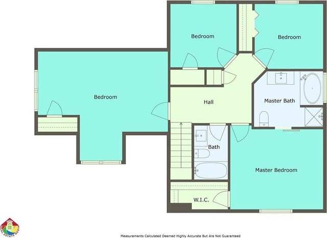 5407 Palmetto Ct, Flowery Branch, GA 30542 - floor plan / room layout