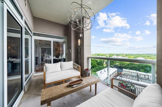 2881 Peachtree Rd NE Unit 1102, Atlanta, GA 30305 - view of balcony