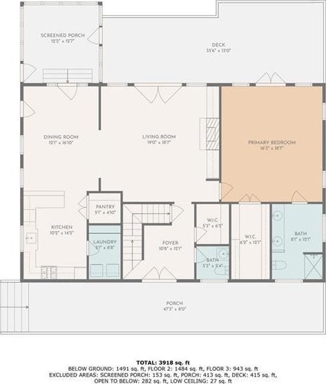 12 Rosalyn Rd, Georgetown, GA 39854 - home floor plan
