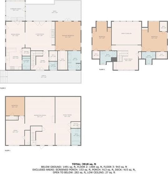 12 Rosalyn Rd, Georgetown, GA 39854 - home floor plan