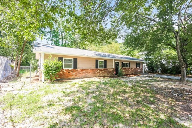 view of ranch-style house