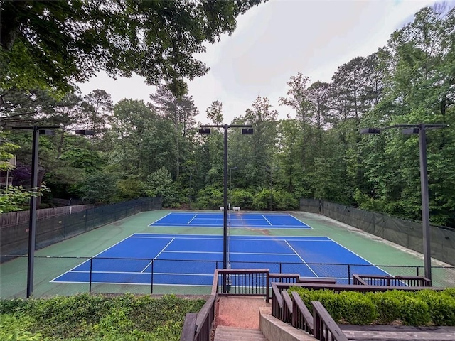 3580 Treeline Pass NE, Roswell, GA 30075 - view of tennis court featuring community basketball court
