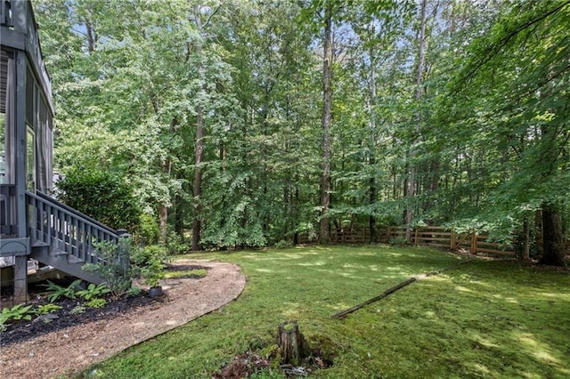 3648 Sope Creek Farm SE, Marietta, GA 30067 - view of yard featuring a wooded view