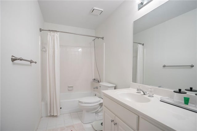 12160 Oak Hollow Way, Alpharetta, GA 30005 - bathroom featuring vanity and shower / tub combo with curtain