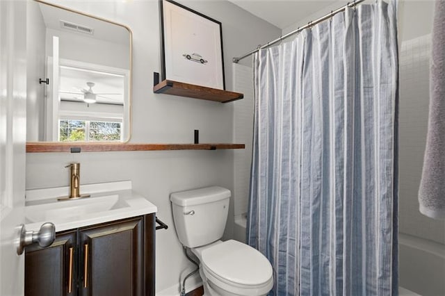 1744 Habershal Rd NW, Atlanta, GA 30318 - full bathroom with shower / tub combo, vanity, and toilet