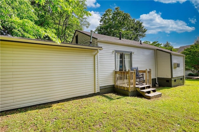 1149 Avondale Ave SE, Atlanta, GA 30312 - back of house featuring a lawn and a deck