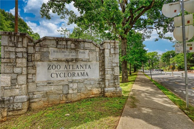 1149 Avondale Ave SE, Atlanta, GA 30312 - view of community sign
