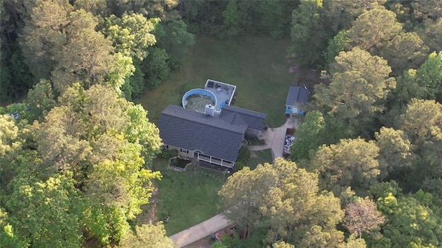 160 Riverbrooke Trl, Covington, GA 30016 - aerial view of property's location with a heavily wooded area