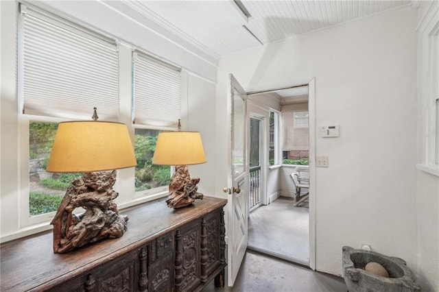 25 Standish Ave NW, Atlanta, GA 30309 - hallway with concrete floors