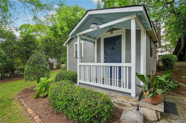 25 Standish Ave NW, Atlanta, GA 30309 - view of side of home with stucco siding