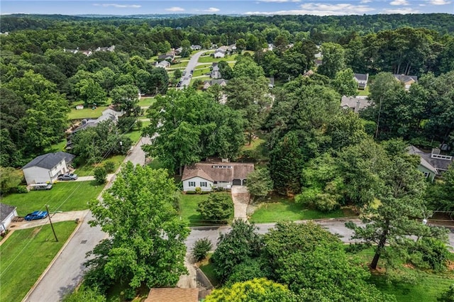 3833 Paddington Trl, Rex, GA 30273 - aerial view of a heavily wooded area