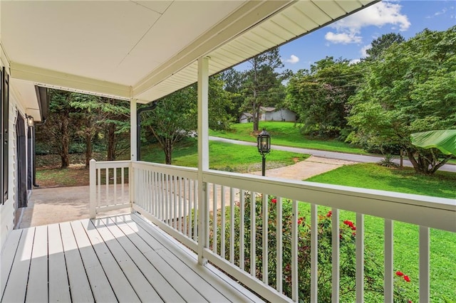 3833 Paddington Trl, Rex, GA 30273 - porch with a lawn