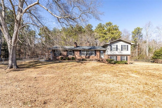 1608 Little Texas Valley Rd, Rome, GA 30165 - view of tri-level home