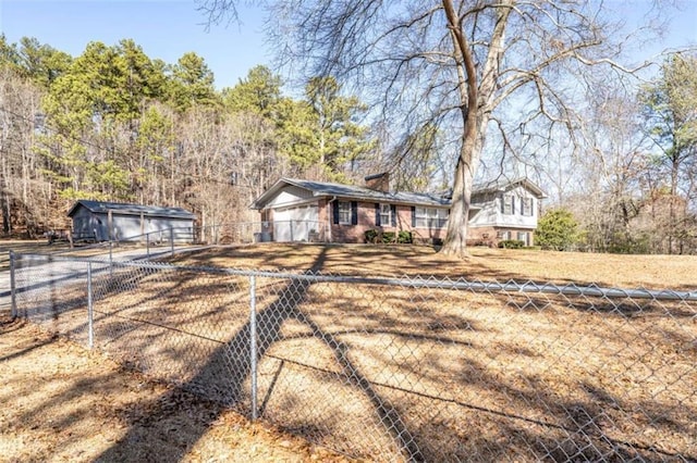 view of ranch-style house