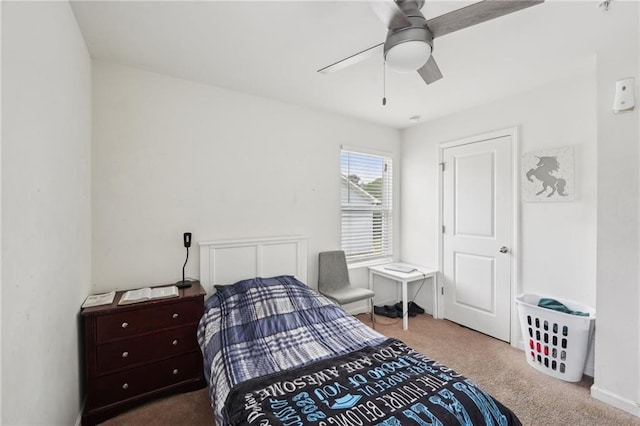 2051 Wildflower Way, Conyers, GA 30012 - bedroom featuring carpet and a ceiling fan