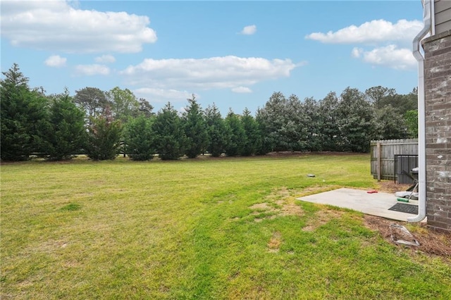 2051 Wildflower Way, Conyers, GA 30012 - view of yard featuring fence and a patio area