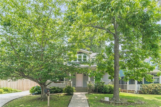 3404 Orchard St, Hapeville, GA 30354 - view of property hidden behind natural elements featuring covered porch