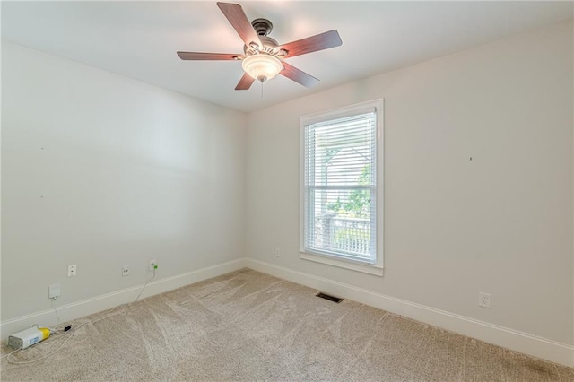 3404 Orchard St, Hapeville, GA 30354 - unfurnished room featuring carpet and ceiling fan