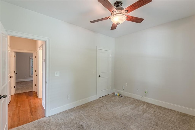 3404 Orchard St, Hapeville, GA 30354 - unfurnished bedroom with carpet flooring and a ceiling fan