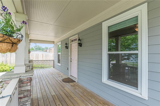 3404 Orchard St, Hapeville, GA 30354 - view of wooden porch