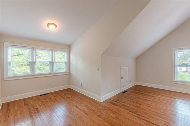 3404 Orchard St, Hapeville, GA 30354 - additional living space with light wood-style floors and lofted ceiling