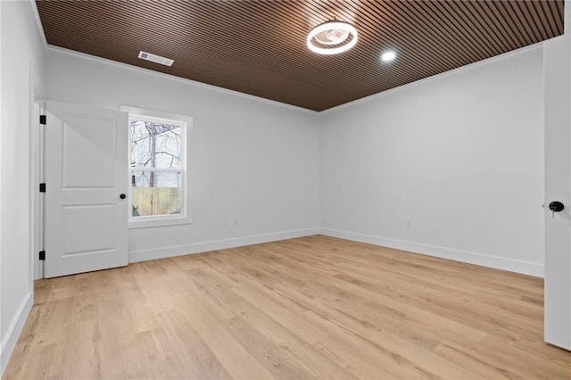 1337 Fairfield Dr, Lilburn, GA 30047 - empty room featuring ornamental molding and light wood-style flooring