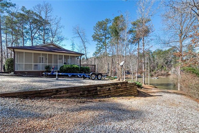 207A Quail Trl, Jackson, GA 30233 - view of front of property with a sunroom