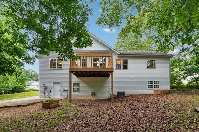 4958 Alpine Ct, Winston, GA 30187 - back of house featuring a wooden deck
