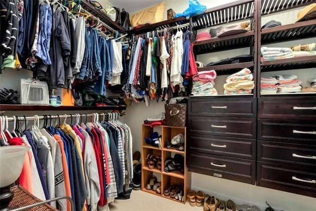 806 Skelton Rd, Hoschton, GA 30548 - spacious closet featuring carpet floors
