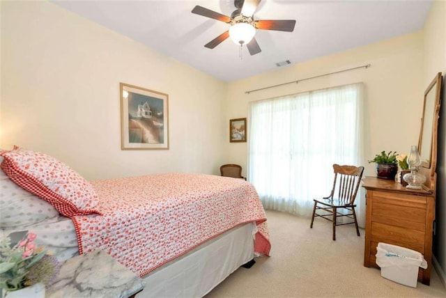 806 Skelton Rd, Hoschton, GA 30548 - bedroom featuring light carpet and a ceiling fan