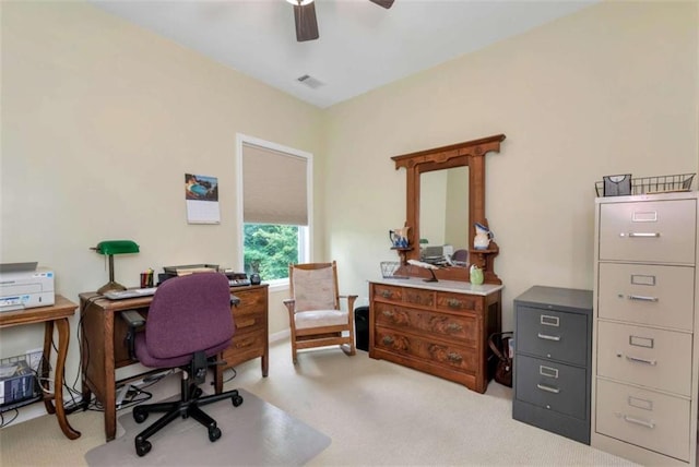 806 Skelton Rd, Hoschton, GA 30548 - carpeted office space with ceiling fan