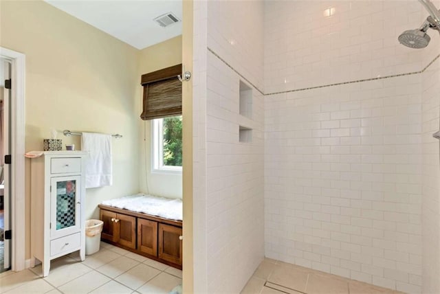 806 Skelton Rd, Hoschton, GA 30548 - bathroom with tiled shower and tile patterned floors