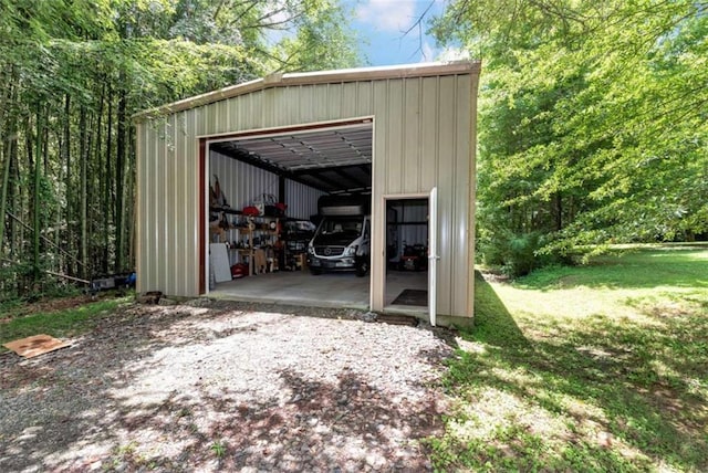 806 Skelton Rd, Hoschton, GA 30548 - view of detached garage