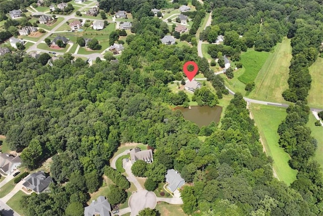 806 Skelton Rd, Hoschton, GA 30548 - aerial view of property and surrounding area featuring a heavily wooded area