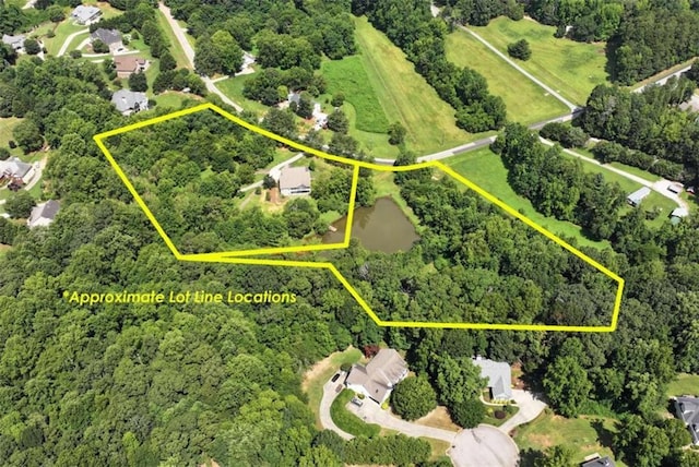 806 Skelton Rd, Hoschton, GA 30548 - aerial overview of property's location featuring property boundaries highlighted