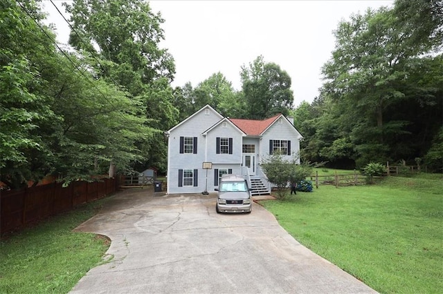 236 Hiram Sudie Rd, Dallas, GA 30157 - raised ranch with concrete driveway