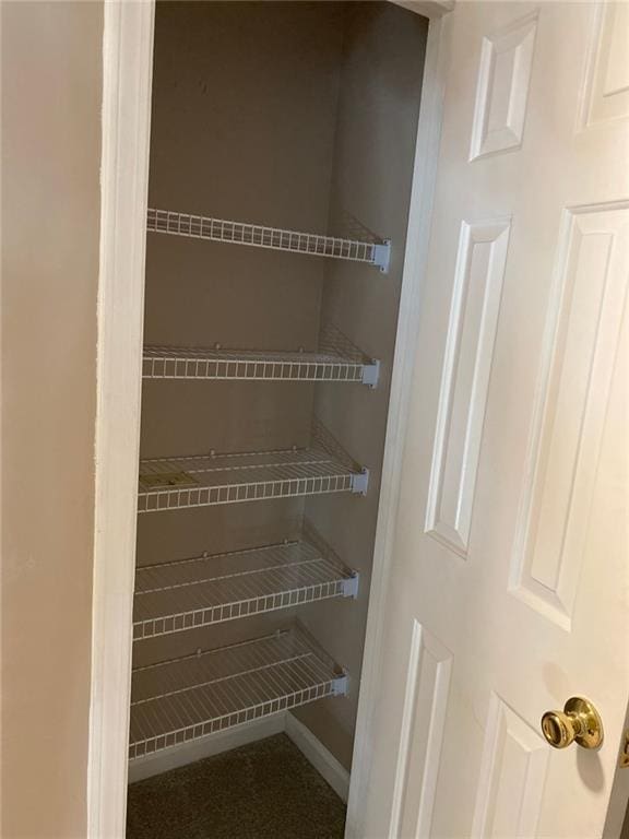 view of closet