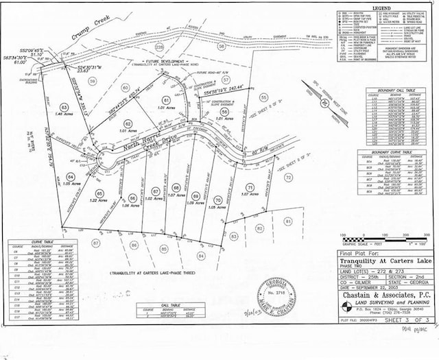 305 N Harris Creek Dr, Ellijay GA, 30540 land for sale