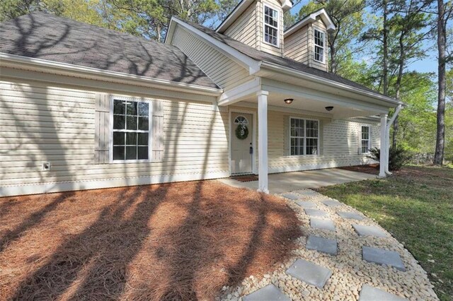 254 Barnesville Rd, Milner, GA 30257 - exterior space featuring roof with shingles