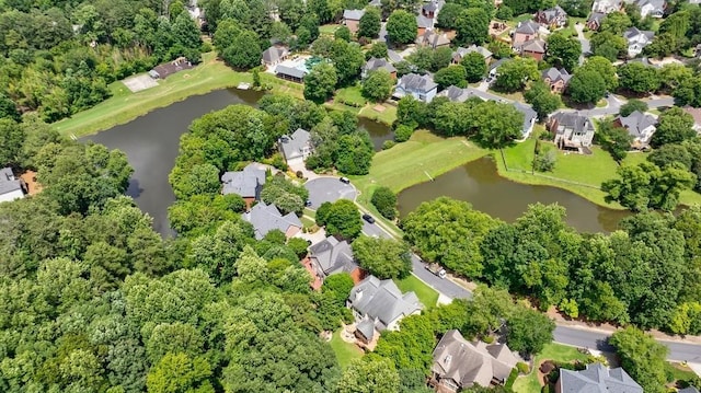 4310 Granby Way, Marietta, GA 30062 - aerial perspective of suburban area with a large body of water
