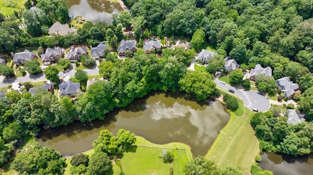 4310 Granby Way, Marietta, GA 30062 - aerial perspective of suburban area with a large body of water