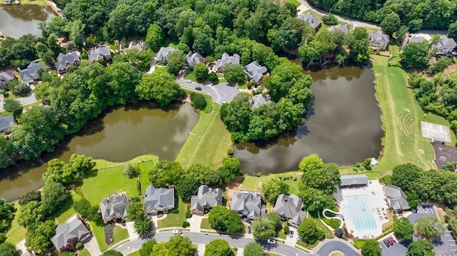 4310 Granby Way, Marietta, GA 30062 - aerial perspective of suburban area featuring a nearby body of water