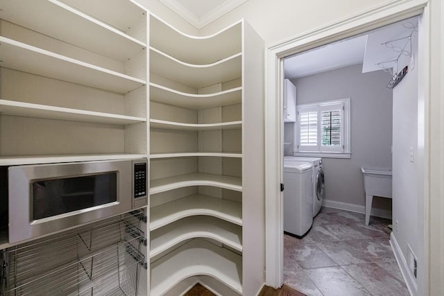 4310 Granby Way, Marietta, GA 30062 - storage area with washing machine and clothes dryer
