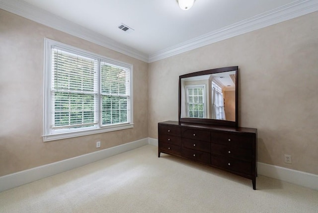 4310 Granby Way, Marietta, GA 30062 - unfurnished bedroom featuring crown molding and carpet flooring