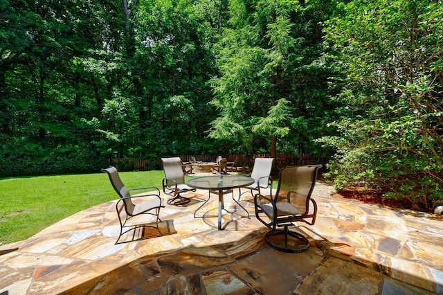 4310 Granby Way, Marietta, GA 30062 - view of patio with outdoor dining area