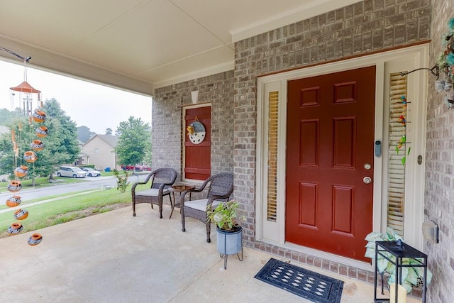 893 Whitfield Oak Rd, Auburn, GA 30011 - view of exterior entry featuring covered porch and brick siding